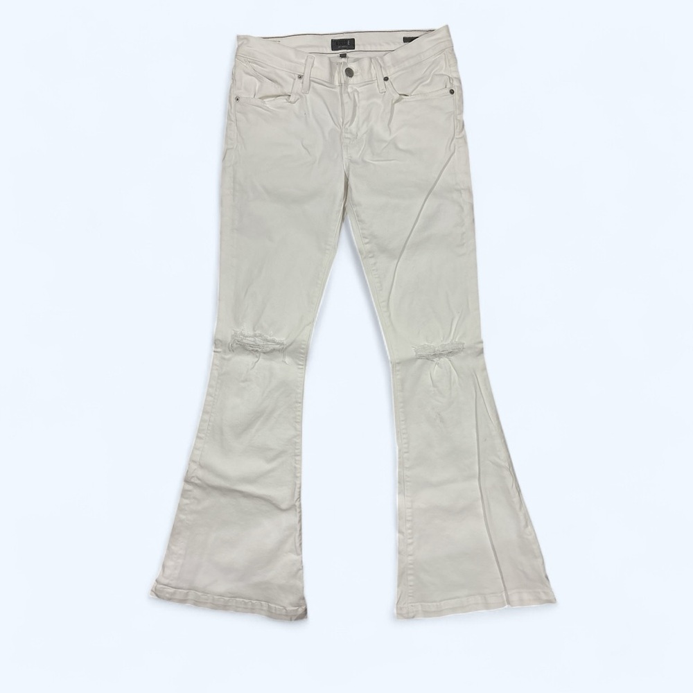 AGOLDE MADISON FLARED Jeans WOMENS 30 WHITE